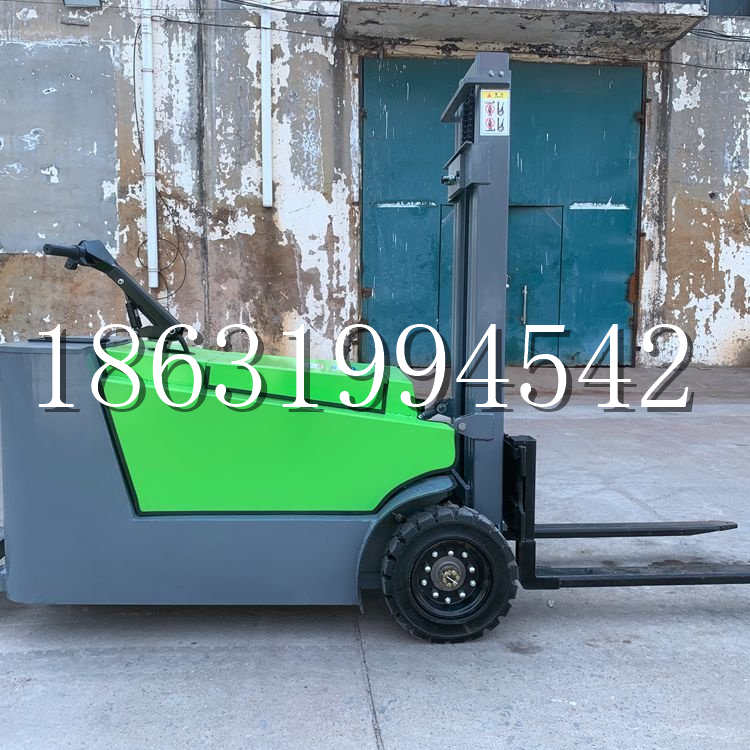 红古区小型电动叉车1吨2吨步行站驾式电瓶堆高充电装卸车液压升降车铲车